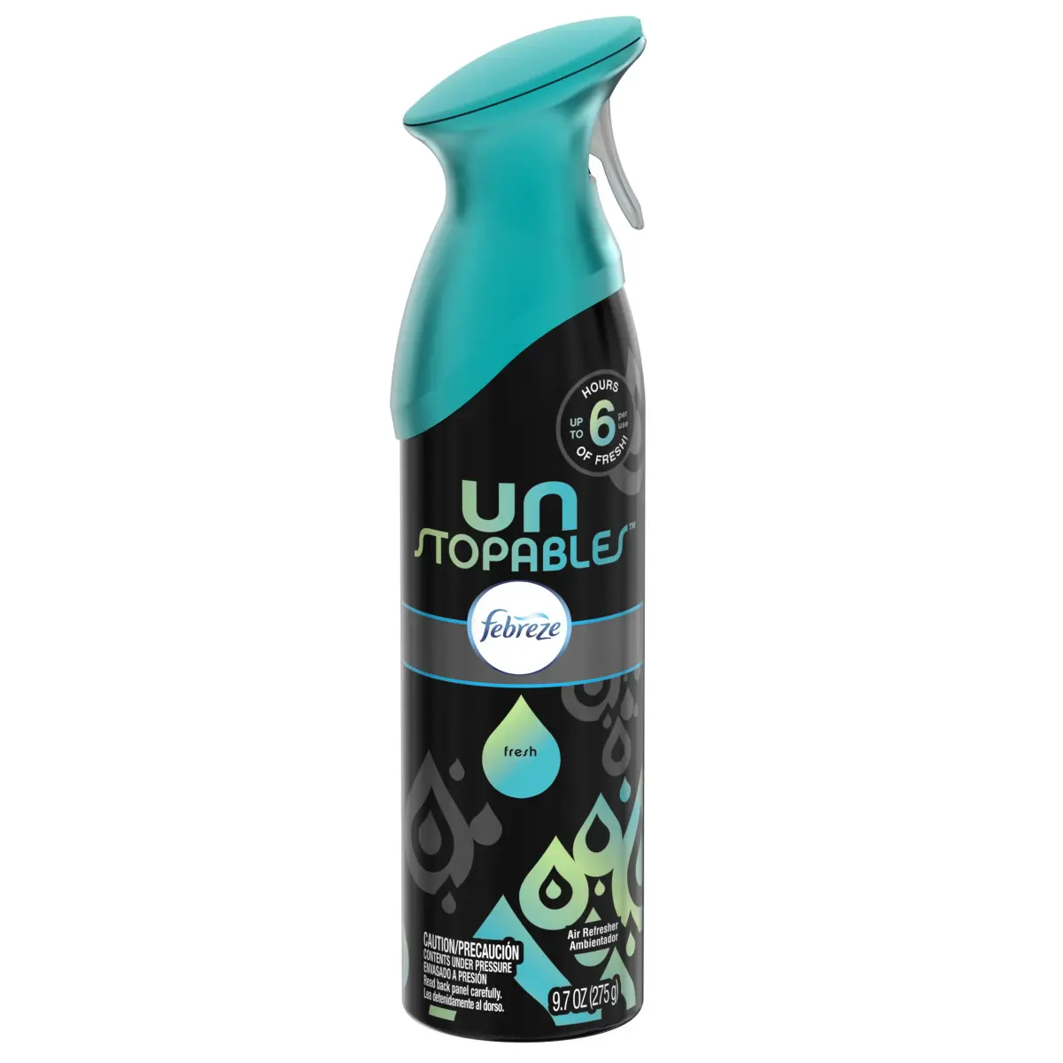 Febreze Unstopables Air Freshener Spray, Fresh Scent, 156 g (5.5 Oz) Bottles, Pack of 6 | Long-Lasting Luxury Fragrance - view 7