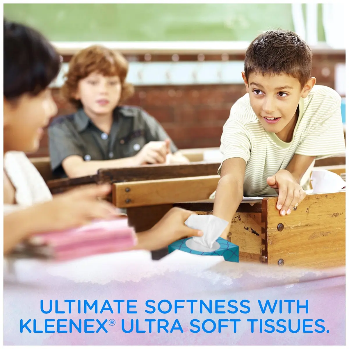 Kleenex Ultra Soft Facial Tissues, 170 ct, 6 Pack | 3-Ply, Absorbent & Durable for Sensitive Skin - view 2