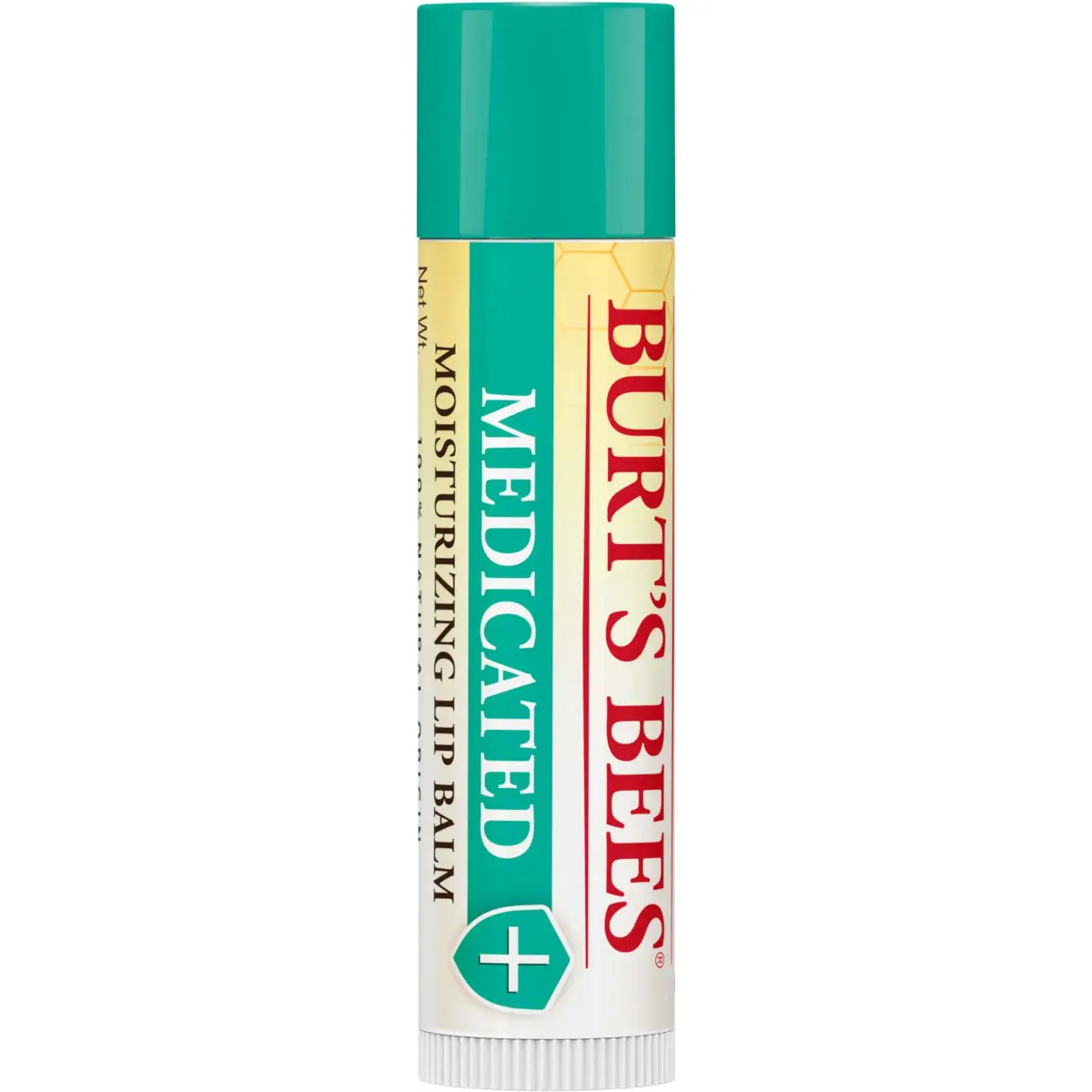 Burt's Bees Medicated Tint-Free Lip Balm 2 Count | Natural Conditioning Lip Treatment - view 3
