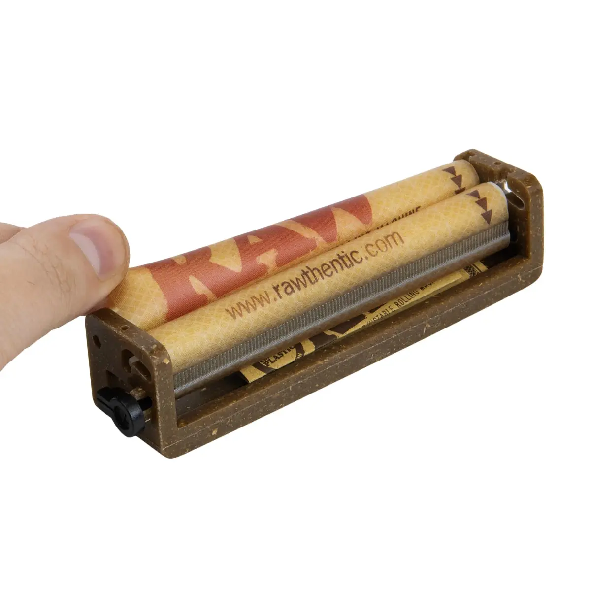RAW Eco Plastic 2-Way Adjustable Rolling Machine King Size 110mm | Rolls Regular & Slim Papers - view 2