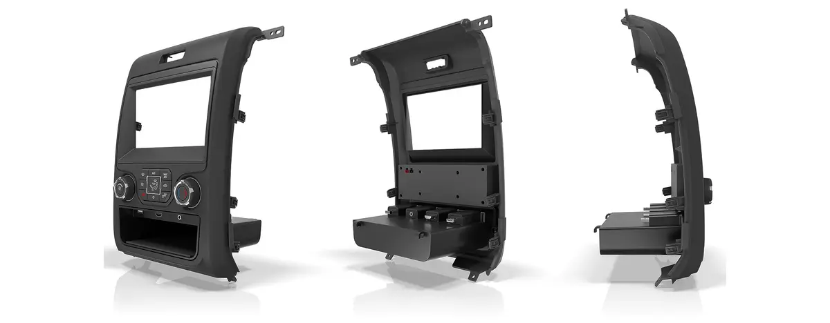 Maestro KIT-F150 Dash Kit and T-Harness for 2013-2014 Ford F150 Trucks with 4.3 inch Screen | Easy Install, USA Import - view 3