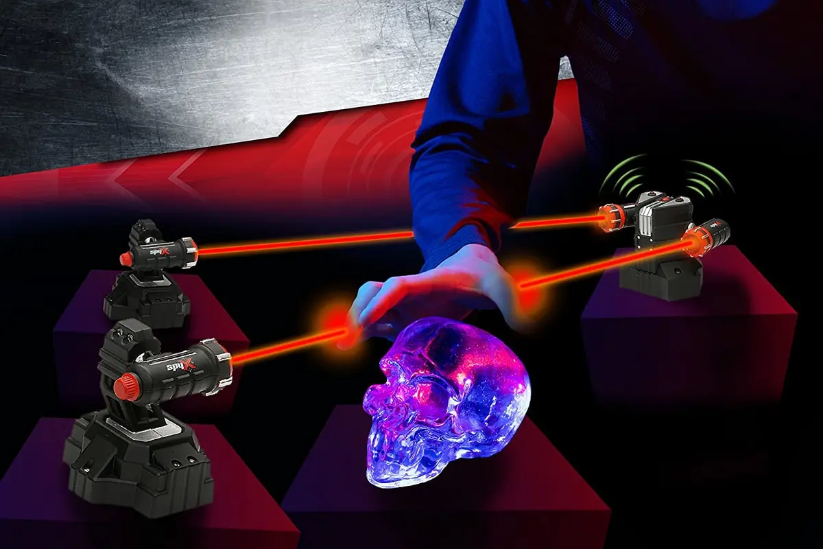 SpyX Lazer Trap Alarm Toy | Invisible Infrared Beam Motion Sensor Gadget for Kids Ages 6-14 - view 6