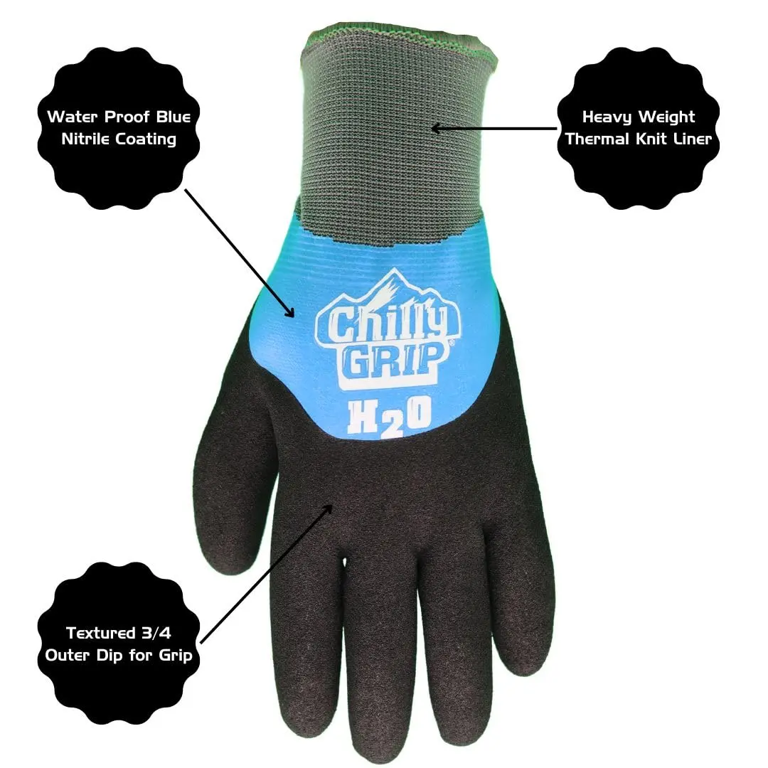 Red Steer Glove Chilly Grip A323 H20 Waterproof Thermal Gloves XL | Heavyweight, Waterproof, Insulated - view 2