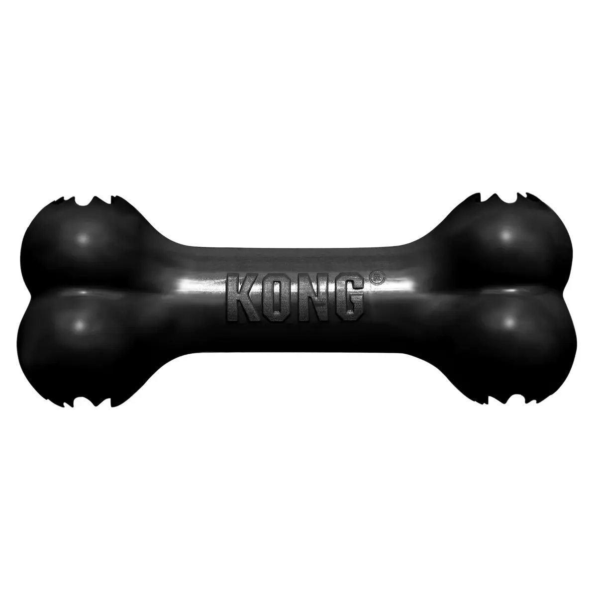 KONG Extreme Goodie Bone Dog Toy, Large, 8.5" (21.6 cm) | Durable Natural Rubber for Power Chewers - main product image