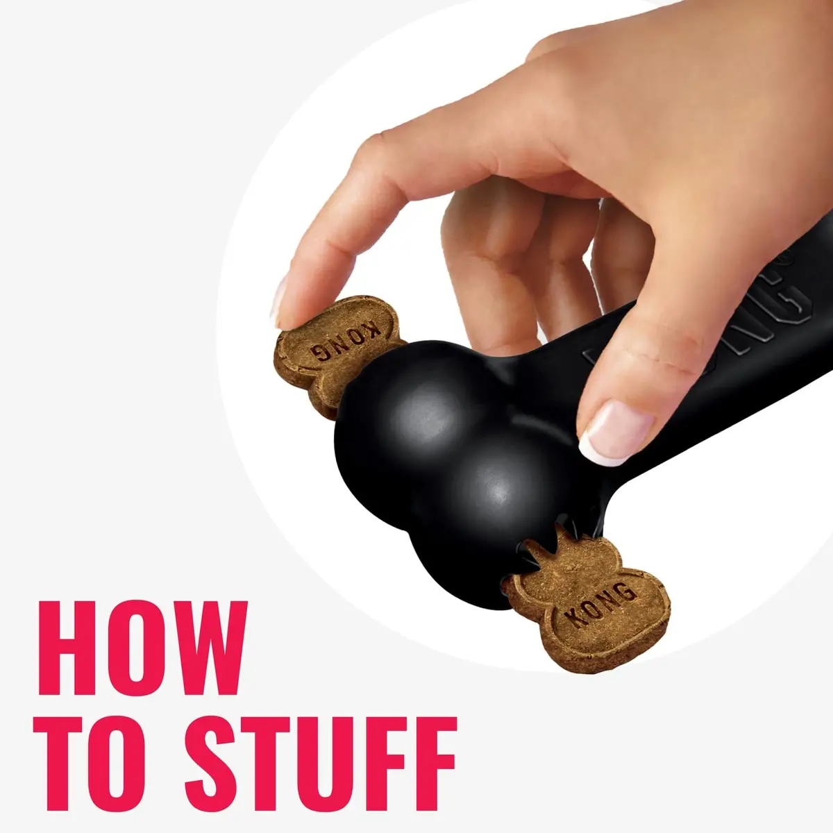 KONG Extreme Goodie Bone Dog Toy, Large, 8.5" (21.6 cm) | Durable Natural Rubber for Power Chewers - view 5