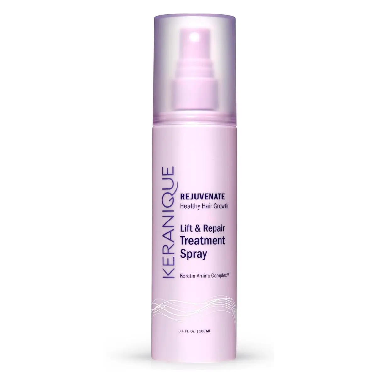 Keranique Lift & Repair Treatment Spray with Keratin Amino Complex™ 3.4 Fl Oz | Instant Volume & Split End Repair - main product image