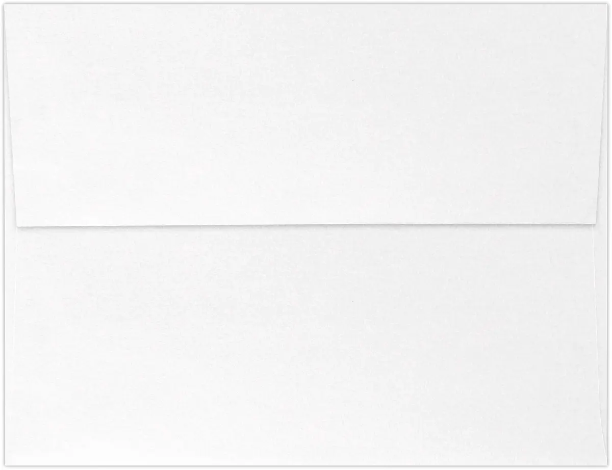 LUXPaper A4 Invitation Envelopes | Peel & Press | 4 1/4" x 6 1/4" | Crystal Metallic | 80lb. Text | 50 Qty - view 2