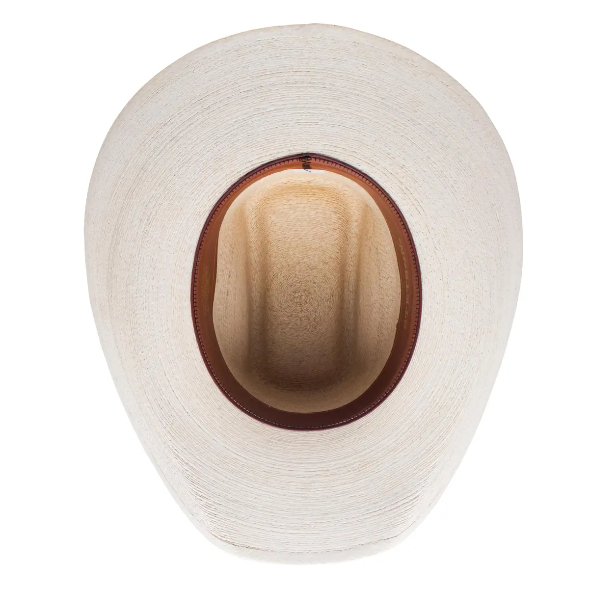 Stetson Square Eyelets Straw Cowboy Hat, Natural, 7 3/4 | Rugged Ventilated Western Style - view 5