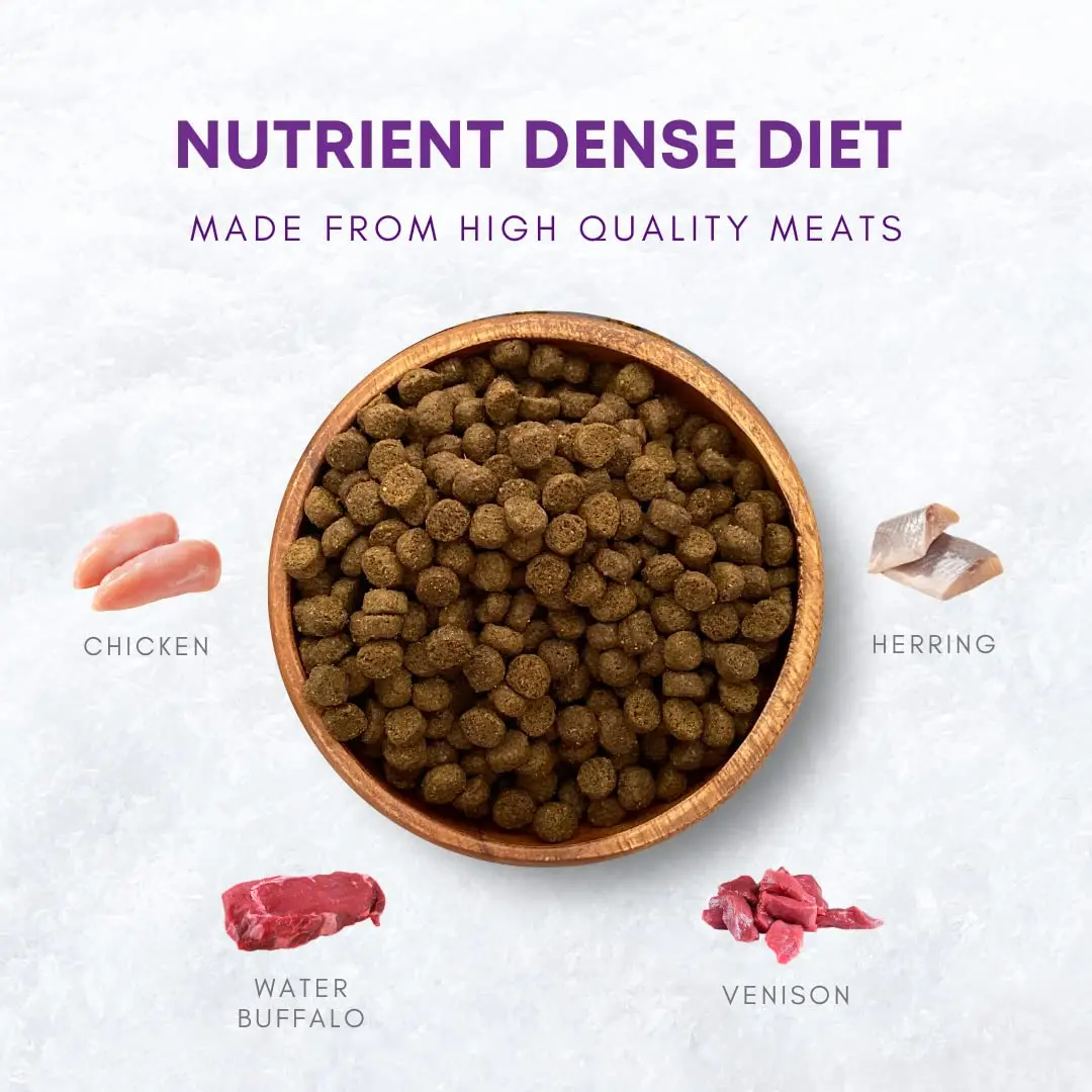 Canine Caviar Feline Caviar Open Range Buffalo & Chickpea 11 lbs | Grain-Free Limited Ingredient Cat Food - view 4