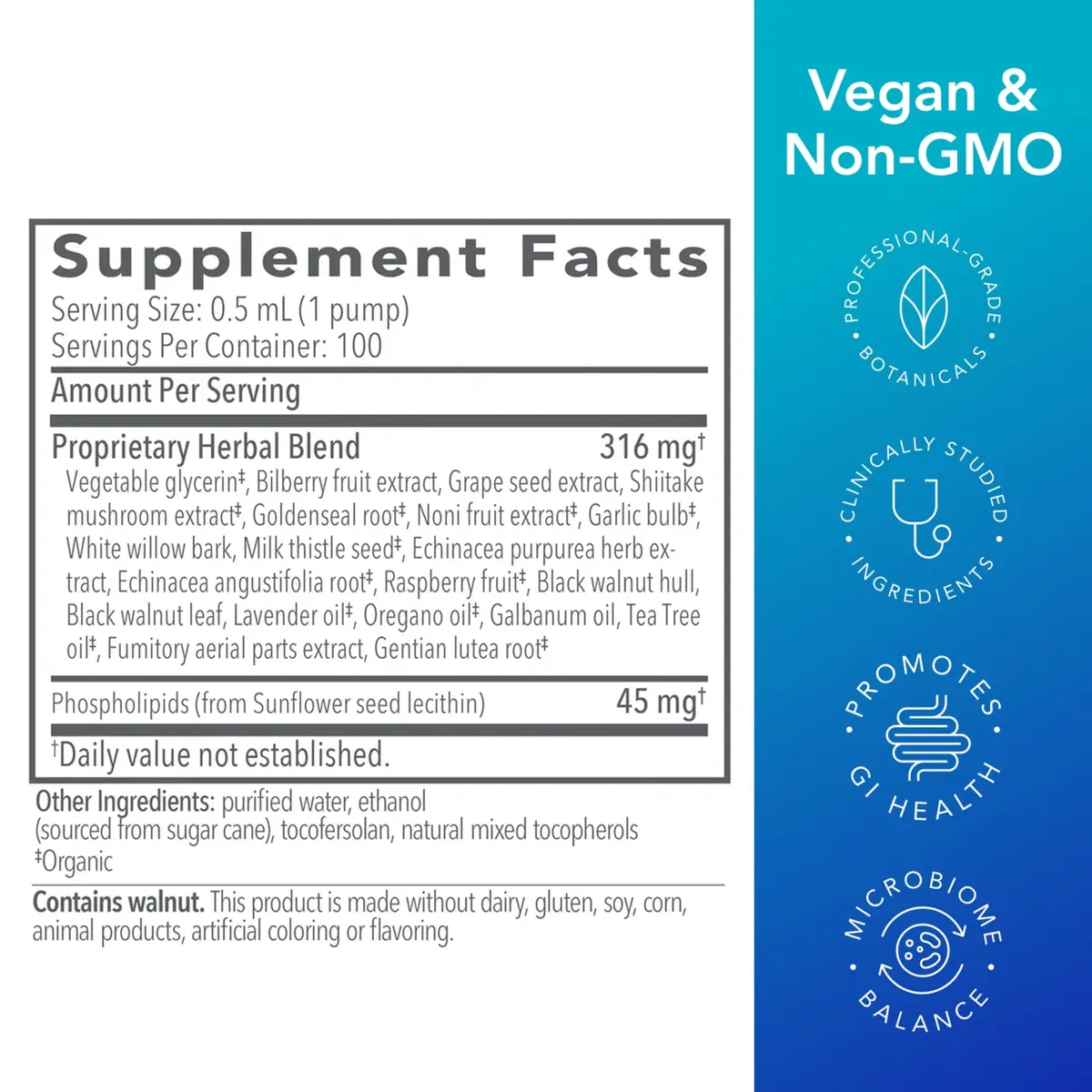 Bio-Botanical Research Biocidin Broad-Spectrum Liposomal Formula 1.7 Fl Oz | Gut & Microbiome Support - view 7