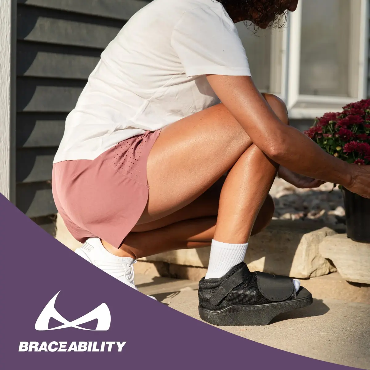 BraceAbility Forefoot Offloading Post-Op Shoe XL | 15-Degree Wedge for Diabetic Foot Ulcer, Metatarsal Fracture, Broken Toe - view 8
