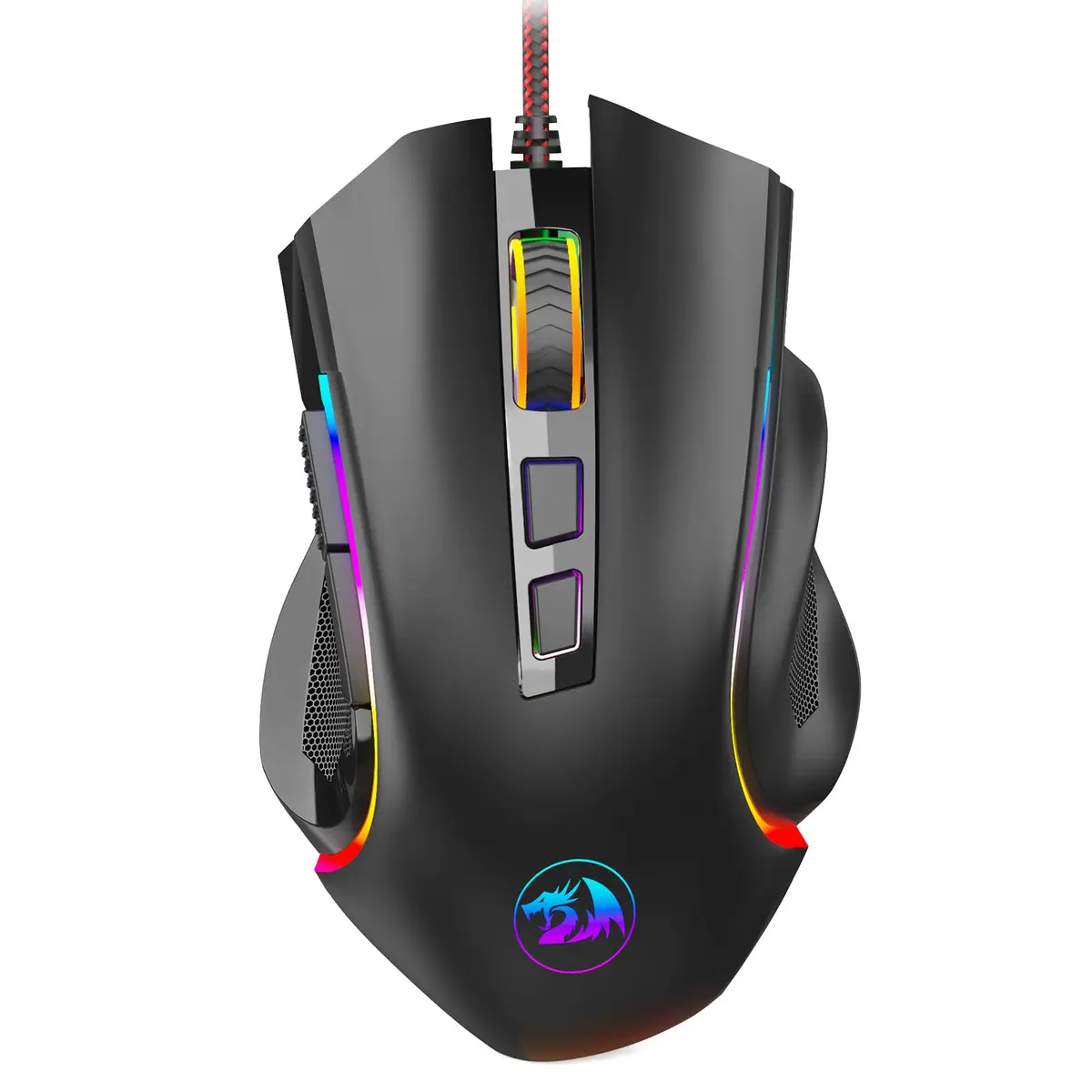 Redragon M602 Gaming Mouse Ergonomic RGB Wired 7200 DPI | Professional Gaming & Office Mouse - main product image