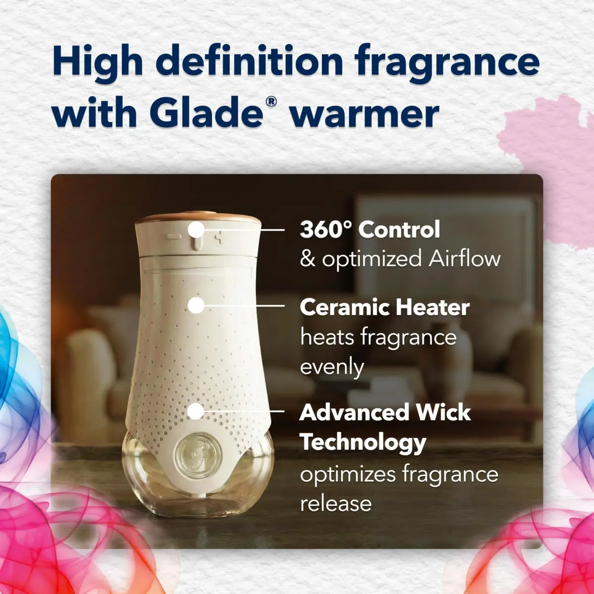 Glade PlugIns Air Freshener Warmer 2 Count | Fragrance Crafted by Master Perfumers - view 4