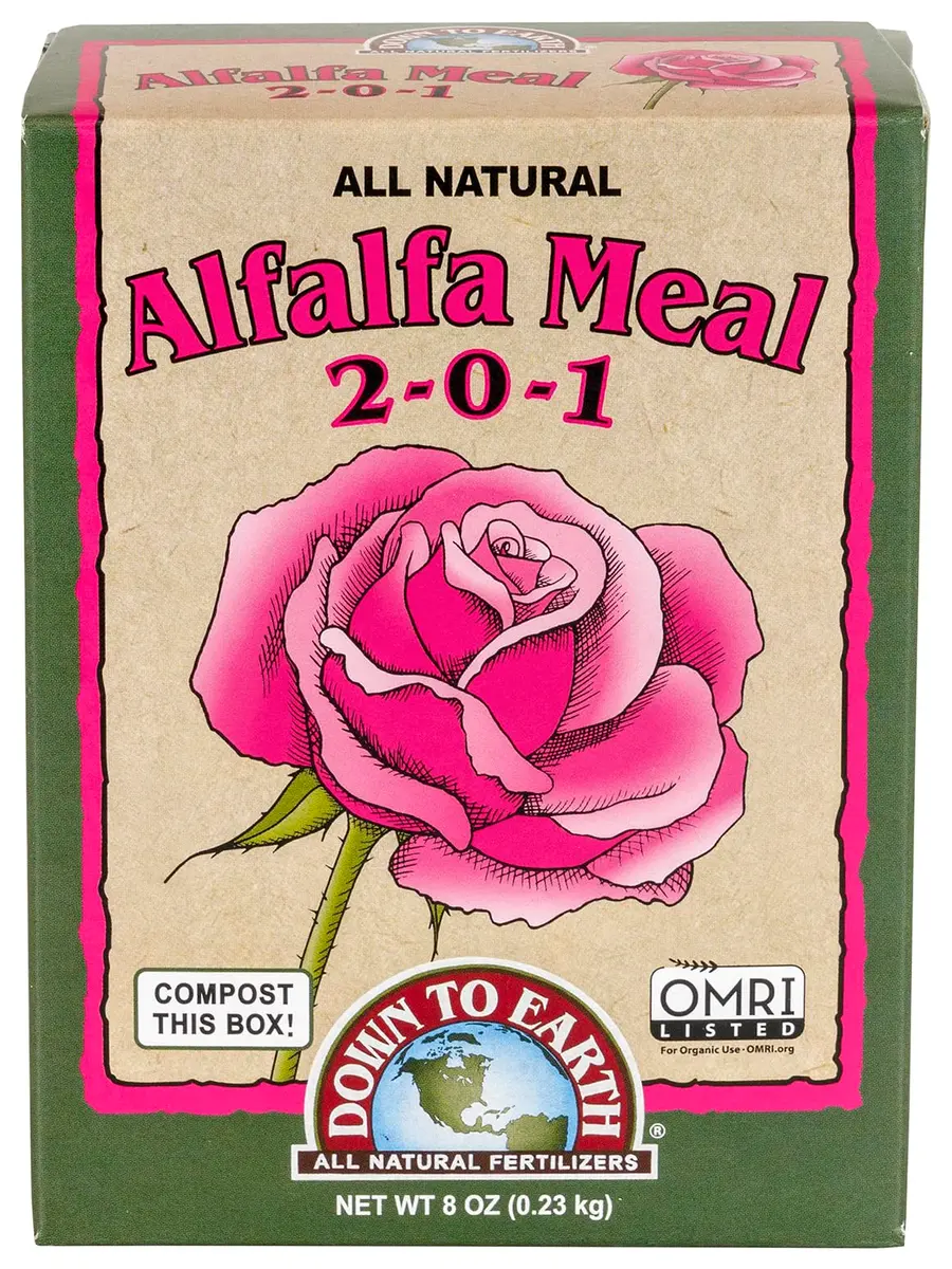 Down To Earth All Natural Fertilizers Organic Alfalfa Meal 0.5 lb | Supports Soil & Plant Growth - main product image