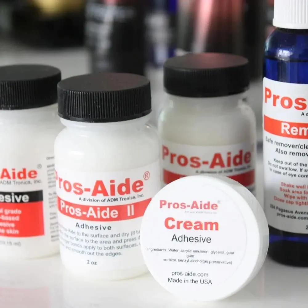 Pros-aide The Original Medical Skin Adhesive 1 oz (29.57 ml) | Patented Formula for Prosthetics & Special Effects - view 5