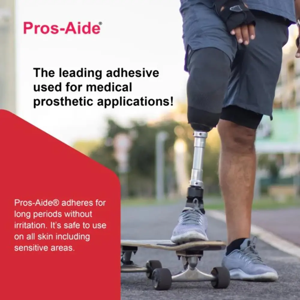 Pros-aide The Original Medical Skin Adhesive 1 oz (29.57 ml) | Patented Formula for Prosthetics & Special Effects - view 4