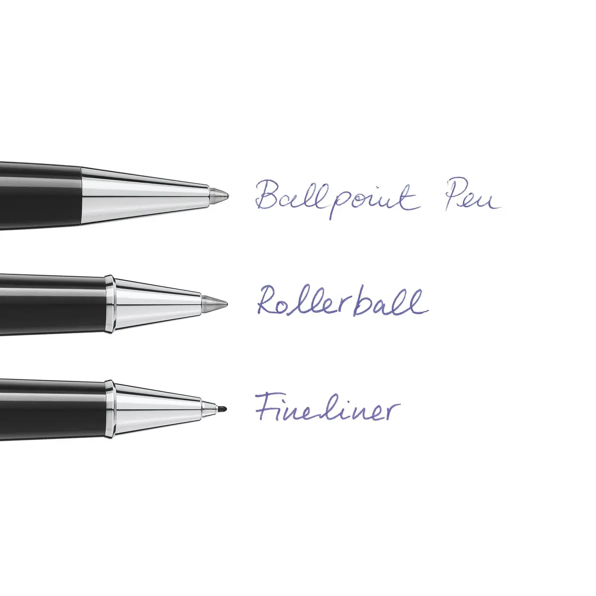 Montblanc Rollerball LeGrand Refills (M) Royal Blue 2 x 0.8 cm (2 x 0.3 in) | Smooth Ink Flow for Meisterstück Pens - view 4