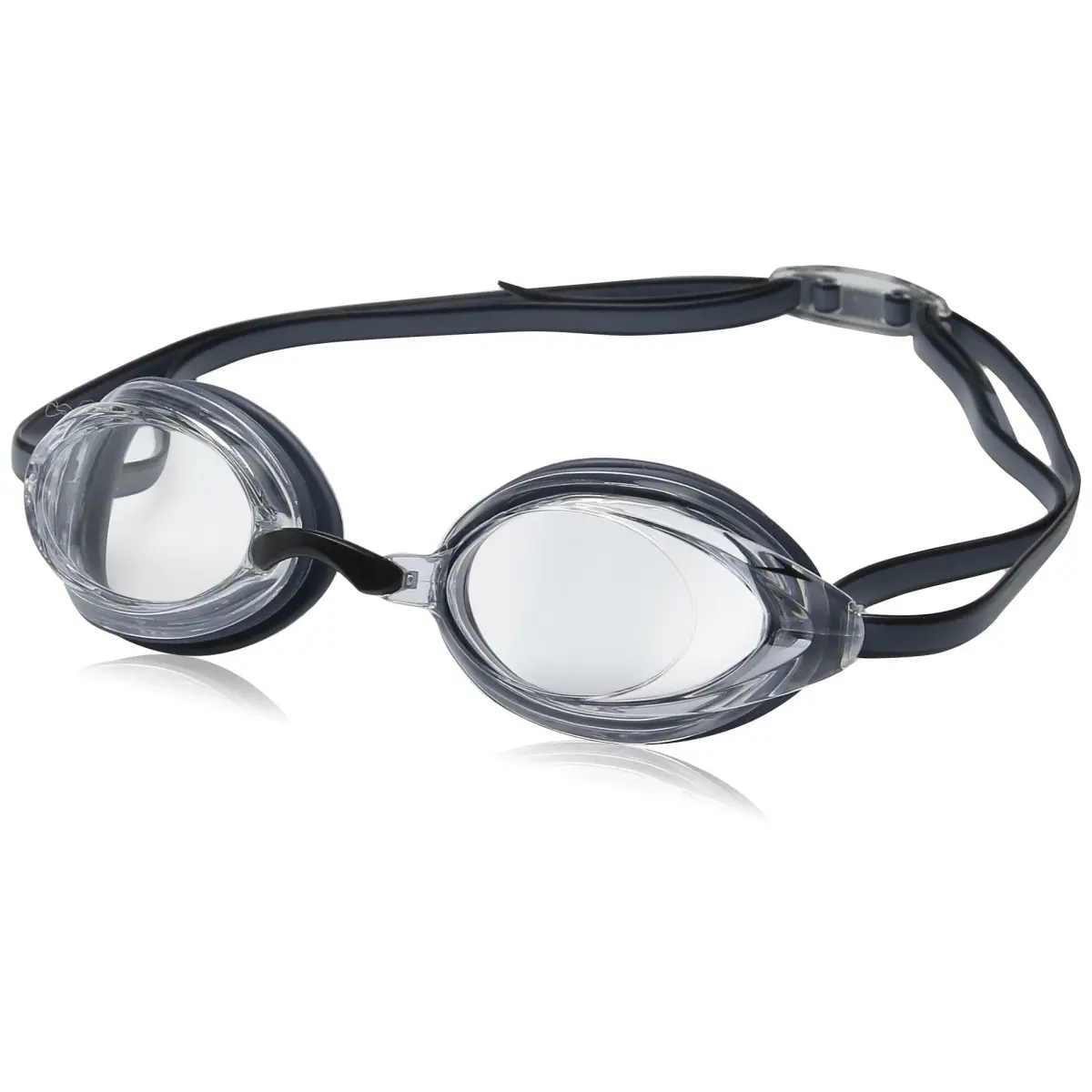 Speedo Unisex-Adult Swim Goggles Vanquisher 2.0 Clear | Wide Panoramic Lens with UV Protection & Anti-Fog - main product image