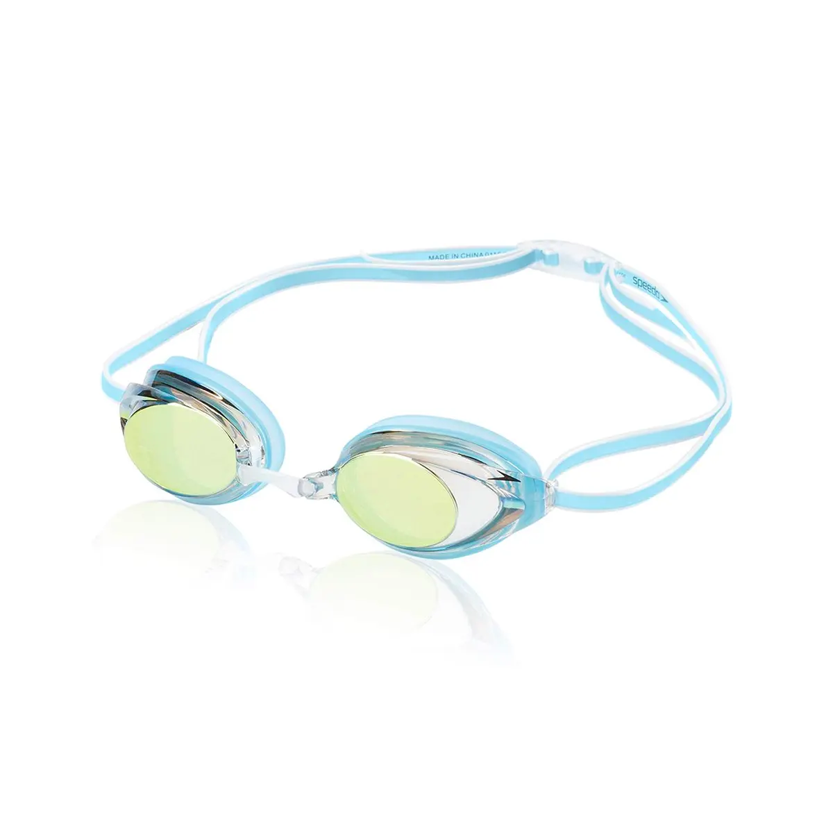 Speedo Women's Mirrored Vanquisher Swim Goggles | Anti-Fog, UV Protection, Panoramic View - main product image