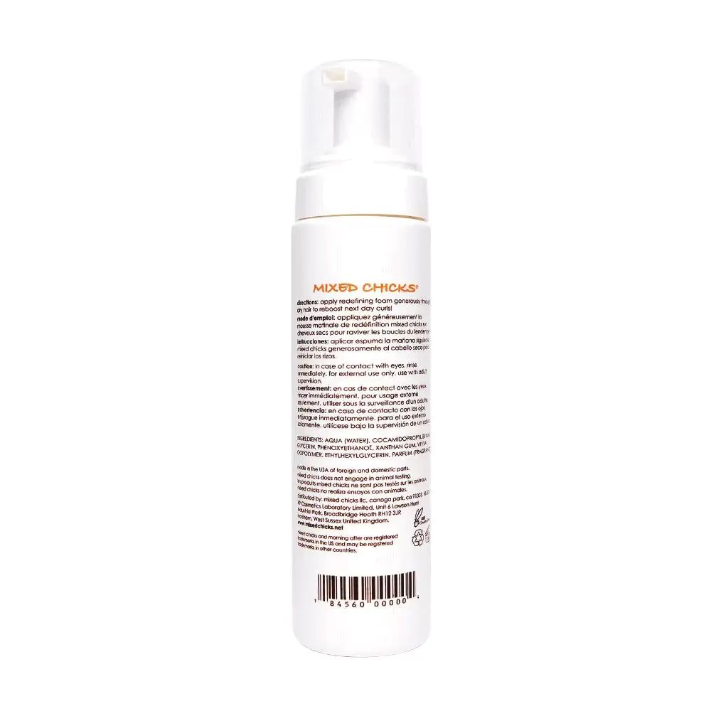 Mixed Chicks Morning After Redefining Hair Foam, 236ml | Boosts Next Day Hair, Flat & Dull Hair Solution - view 2