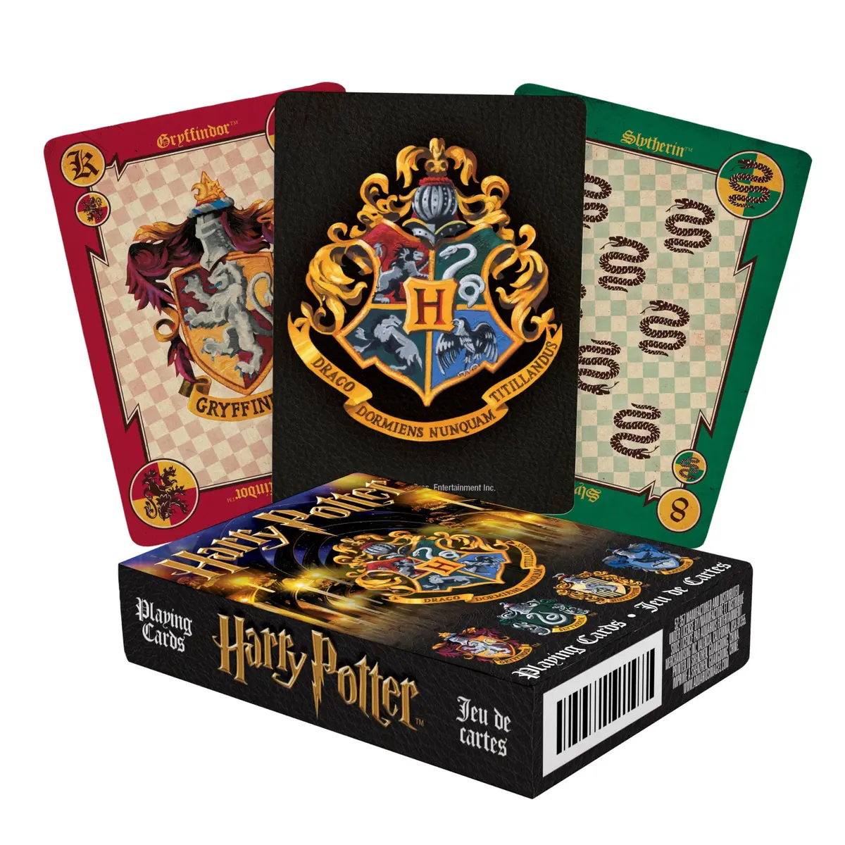 Aquarius Harry Potter Crests Playing Cards - Officially Licensed Card Deck for Kids, Teens & Adults Ages 6+ | Standard Poker Size - main product image