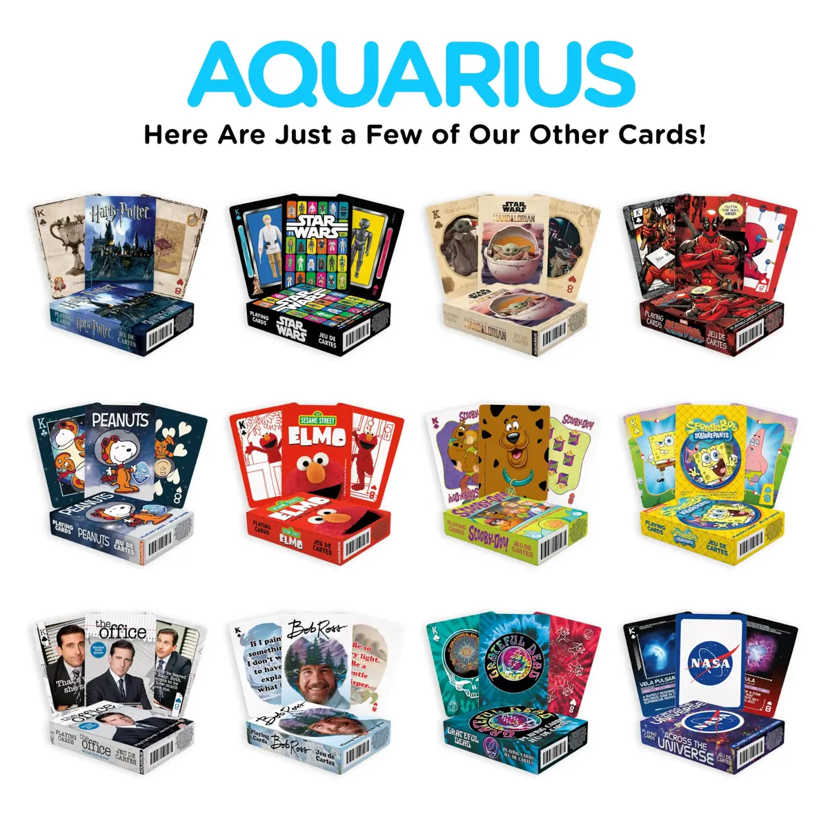 Aquarius Harry Potter Crests Playing Cards - Officially Licensed Card Deck for Kids, Teens & Adults Ages 6+ | Standard Poker Size - view 7