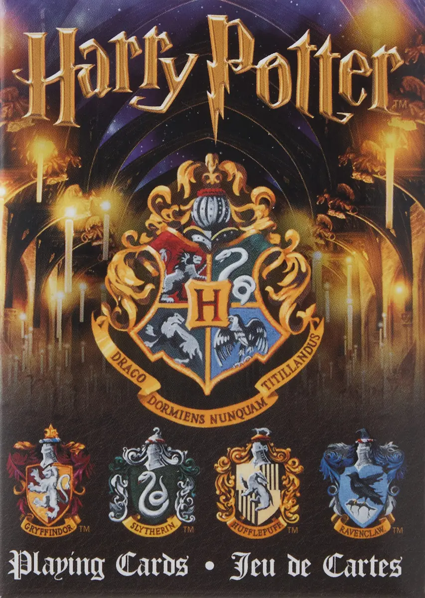 Aquarius Harry Potter Crests Playing Cards - Officially Licensed Card Deck for Kids, Teens & Adults Ages 6+ | Standard Poker Size - view 4