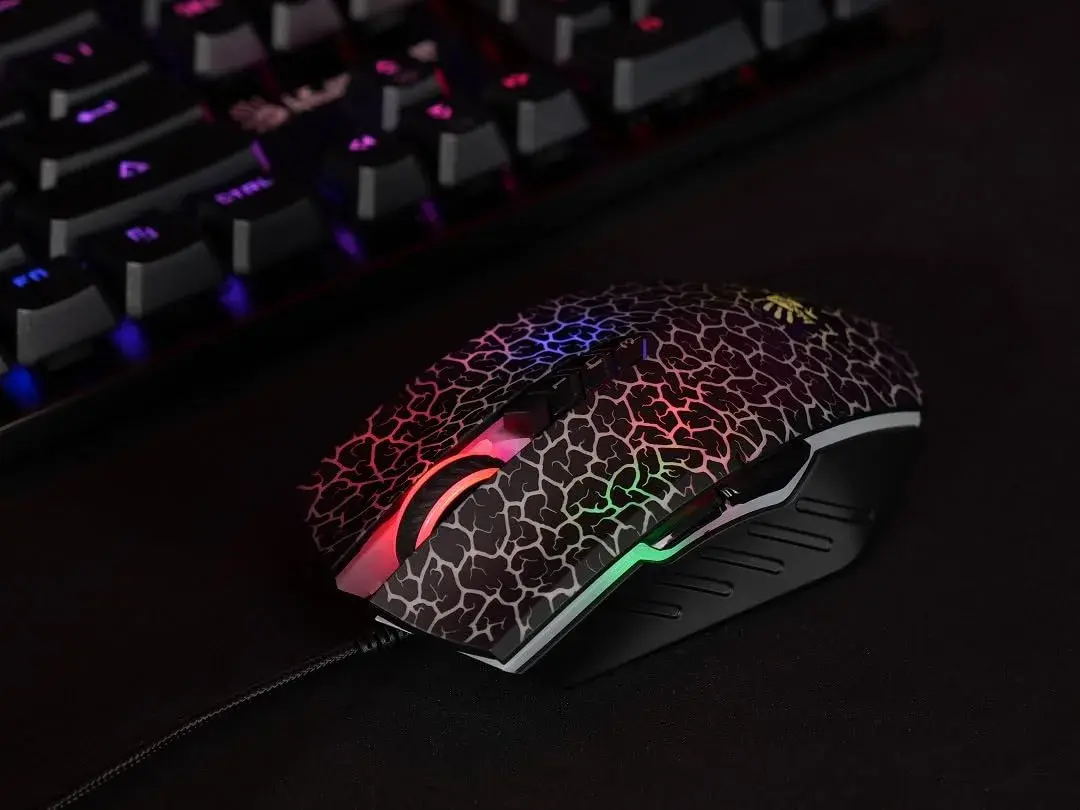 Bloody A70 II Optical Gaming Mouse with Light Strike Switch & Scroll | 8000 DPI, 0.2ms Response - view 3