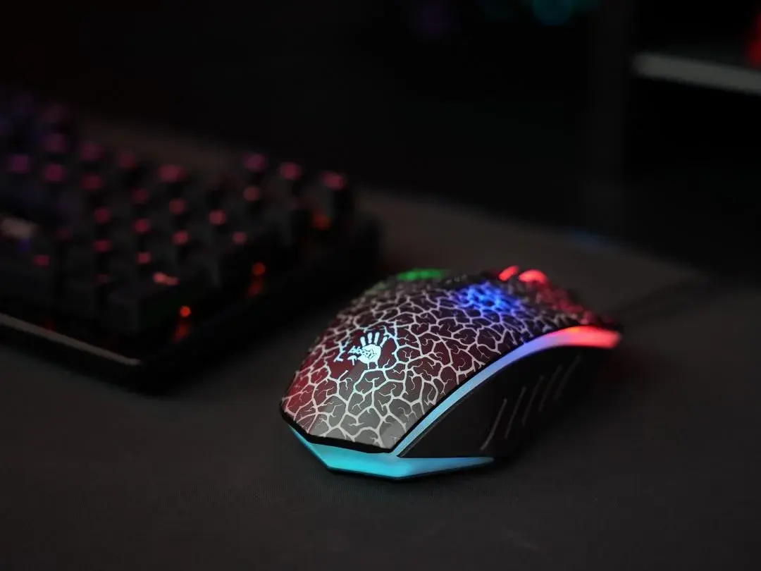 Bloody A70 II Optical Gaming Mouse with Light Strike Switch & Scroll | 8000 DPI, 0.2ms Response - view 2