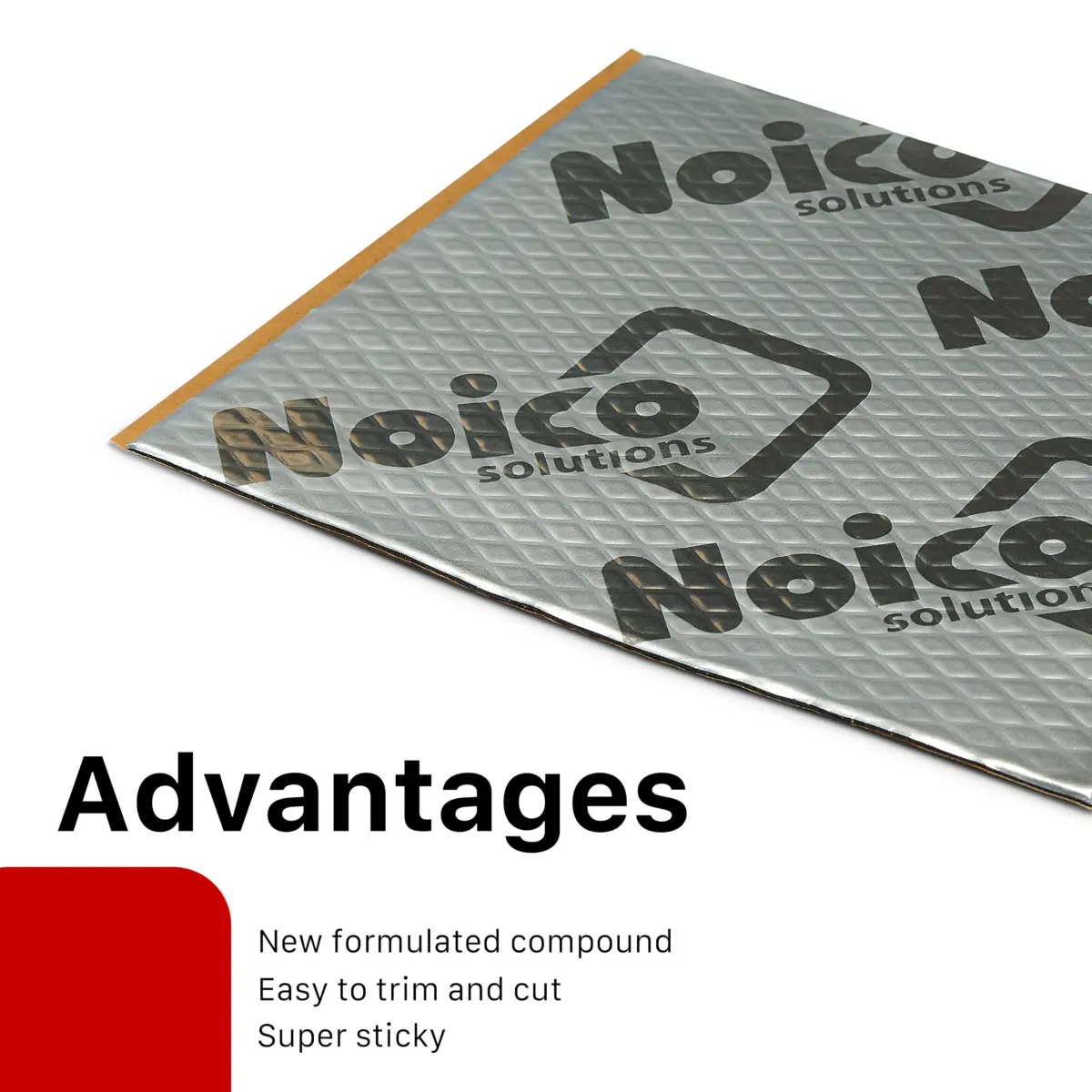 Noico Pro 80 mil 18 sqft Car Sound Deadening Mat | Reduces Road Noise & Vibrations - view 4