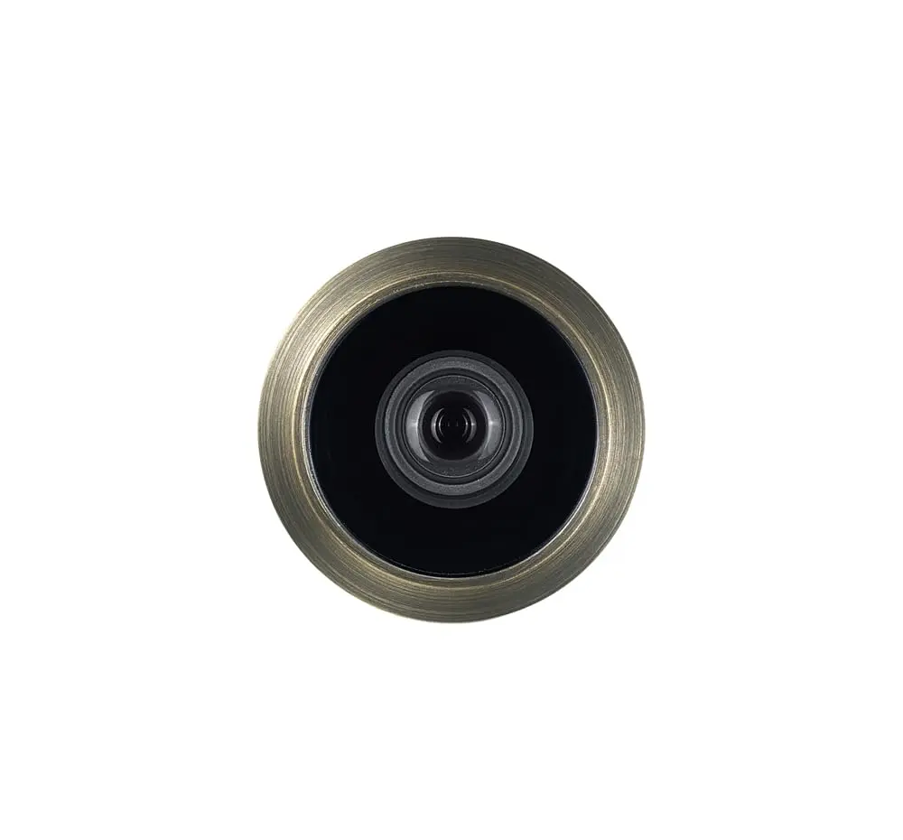 TOGU Solid Brass UL Listed Door Viewer 220-Degree View with Privacy Cover 5-Pack | 28mm (1.1") Top Diameter, Fits 35-55mm Doors - view 6