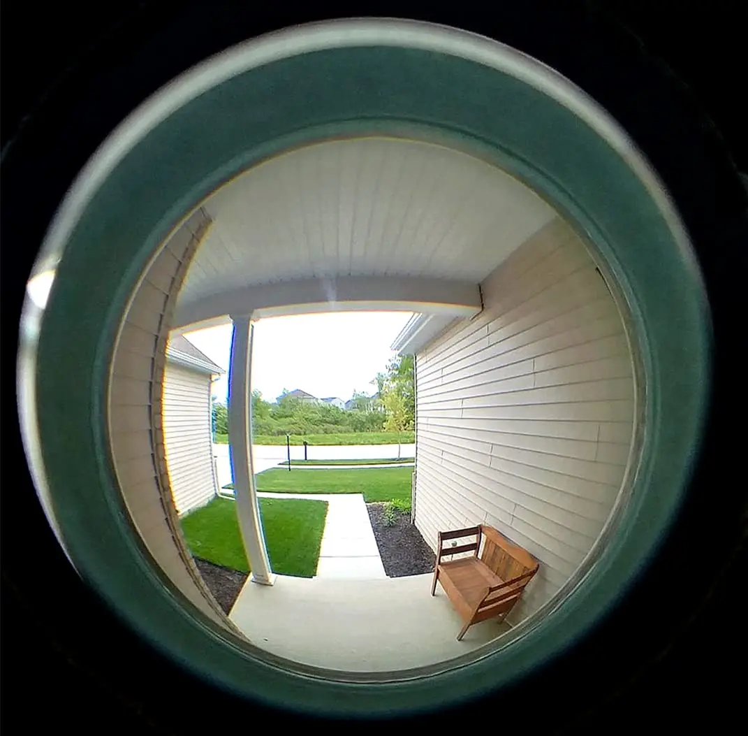 TOGU Solid Brass UL Listed Door Viewer 220-Degree View with Privacy Cover 5-Pack | 28mm (1.1") Top Diameter, Fits 35-55mm Doors - view 8