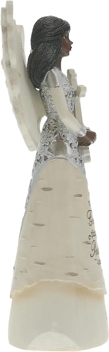 Pavilion Gift Company With God Angel Figurine 16.51 cm (6.5") | Religious Home Décor Accent - view 4