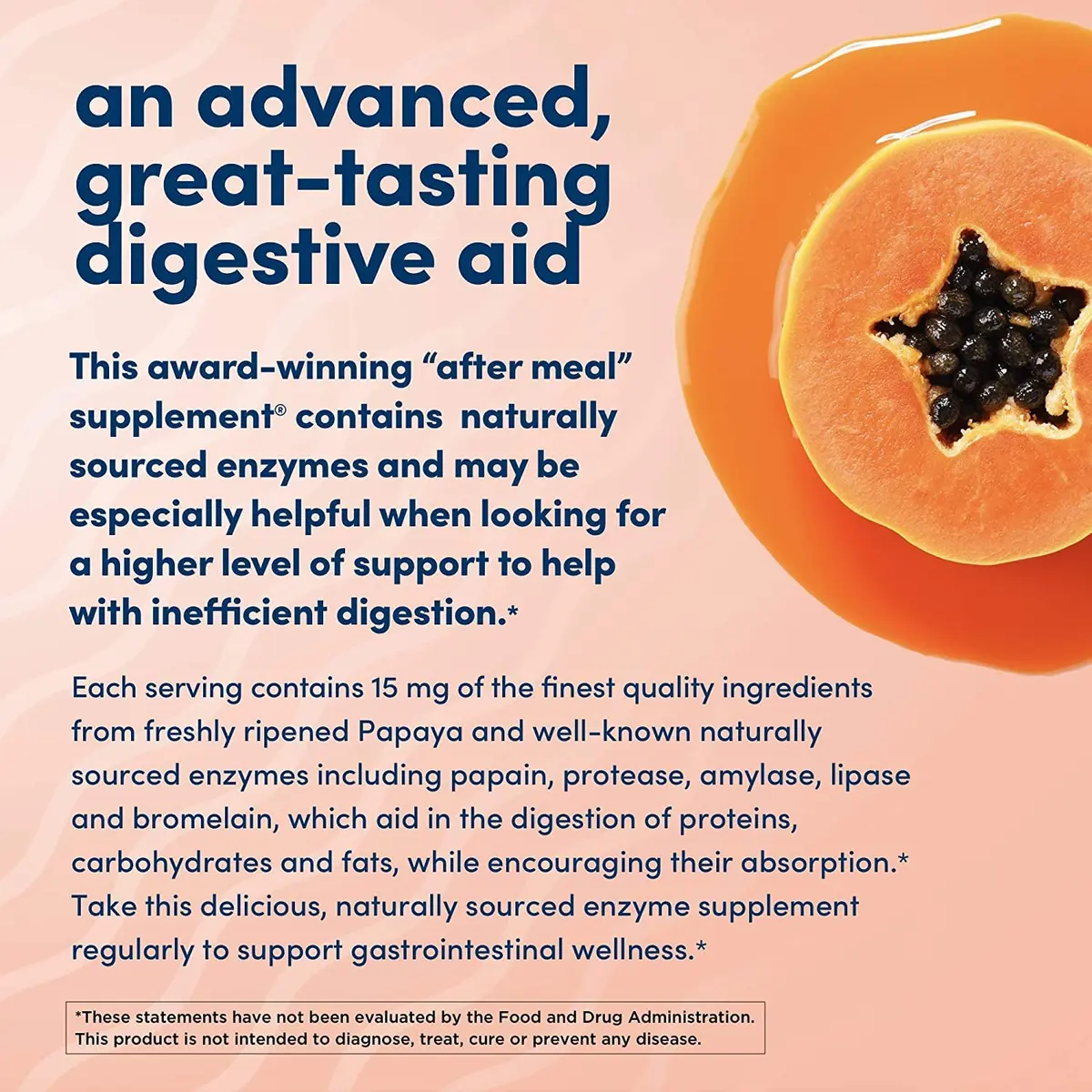 American Health Enzymes Chewable Super Papaya Enzyme Plus 720 Count | Digestive Support for Adults - view 4