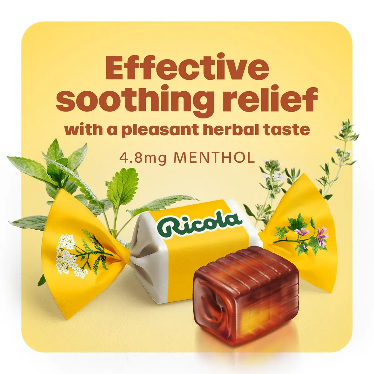 Ricola Original Herb Cough Drops 45 Count | Natural Throat Relief with Swiss Herbs - view 4
