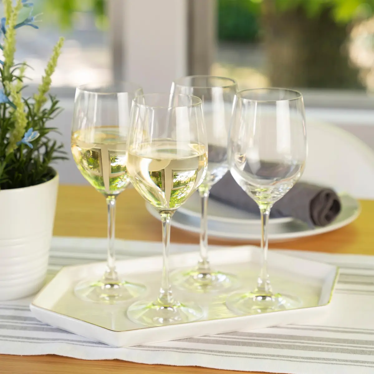 Spiegelau Vino Grande White Wine Glasses Set of 4 | Elegant German-Made Crystal for Chardonnay & Pinot Grigio - view 9