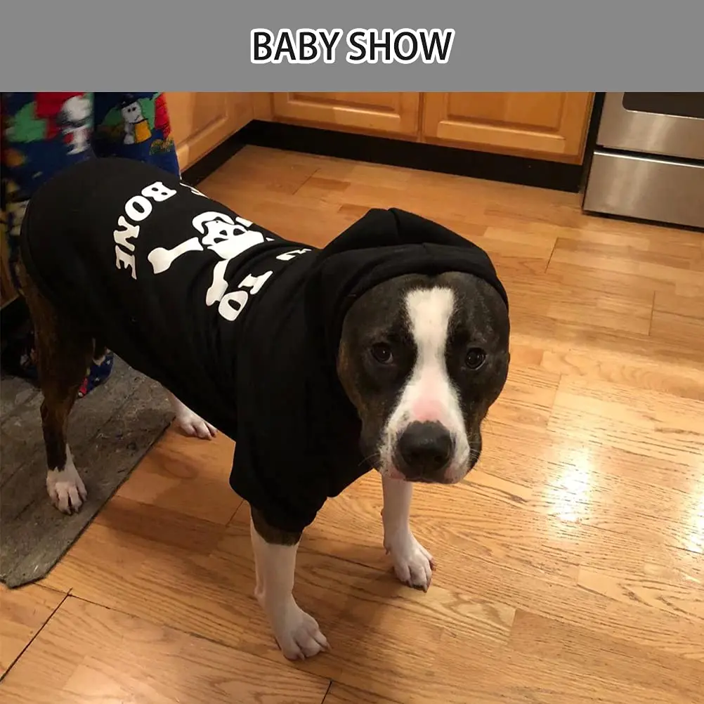 EXPAWLORER Dog Hoodie - Bad to The Bone Halloween Sweater XS | Cozy, Durable & Stylish - view 7