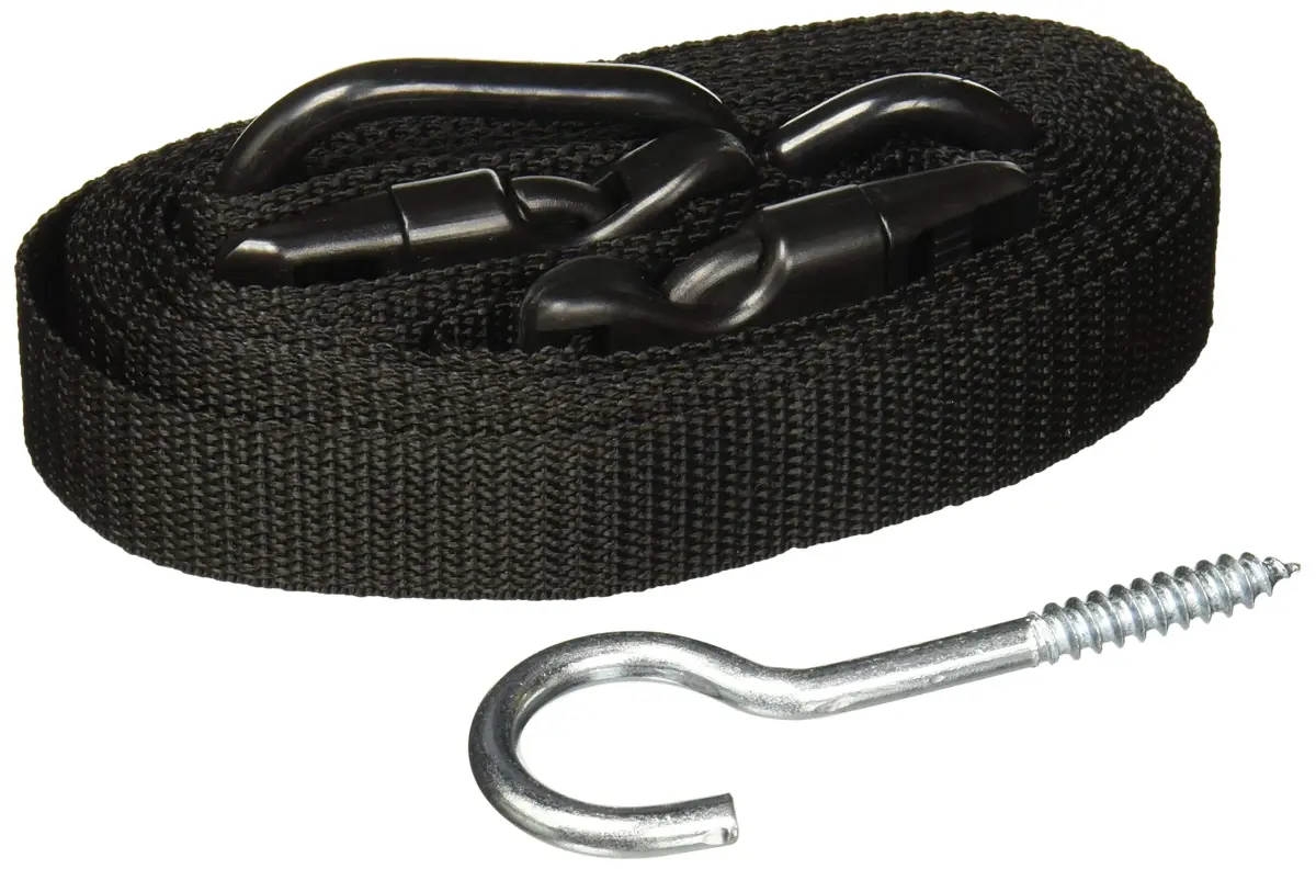RAD Sportz Double Kayak Rack - Hanging Storage Straps with 100 lb Capacity | Stores 2 Kayaks, Canoes, SUPs, Surfboards - view 4
