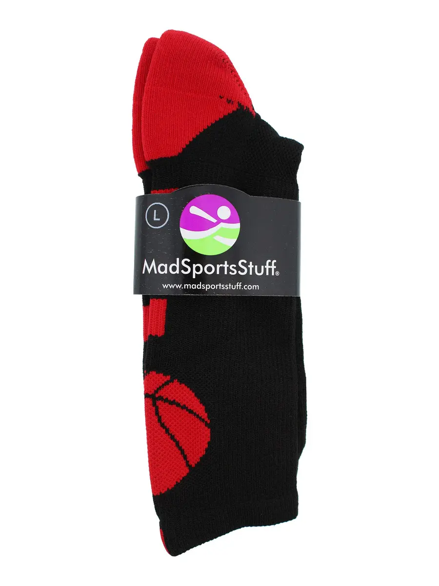 MadSportsStuff Basketball Socks Small | Durable Knit, Supportive & Moisture-Wicking - view 4