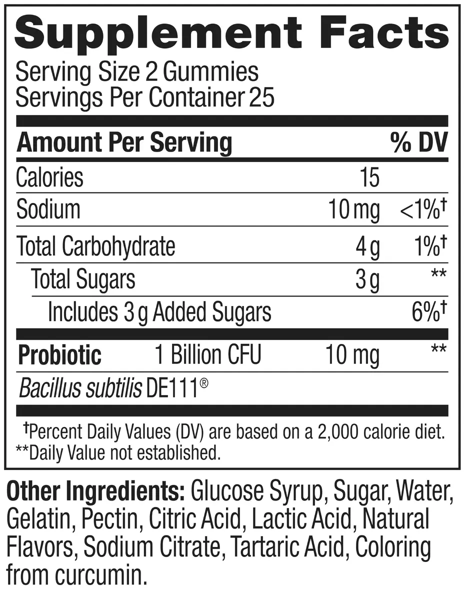 OLLY Probiotic Gummy Mango | Digestive & Immune Support, 50 Count - view 7