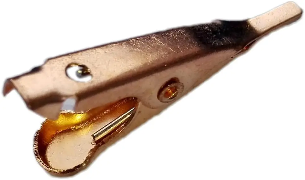 KUJOBUY Micro Alligator Copper Clips Pack of 50 | Precision Electrical Prototyping Tool - view 9
