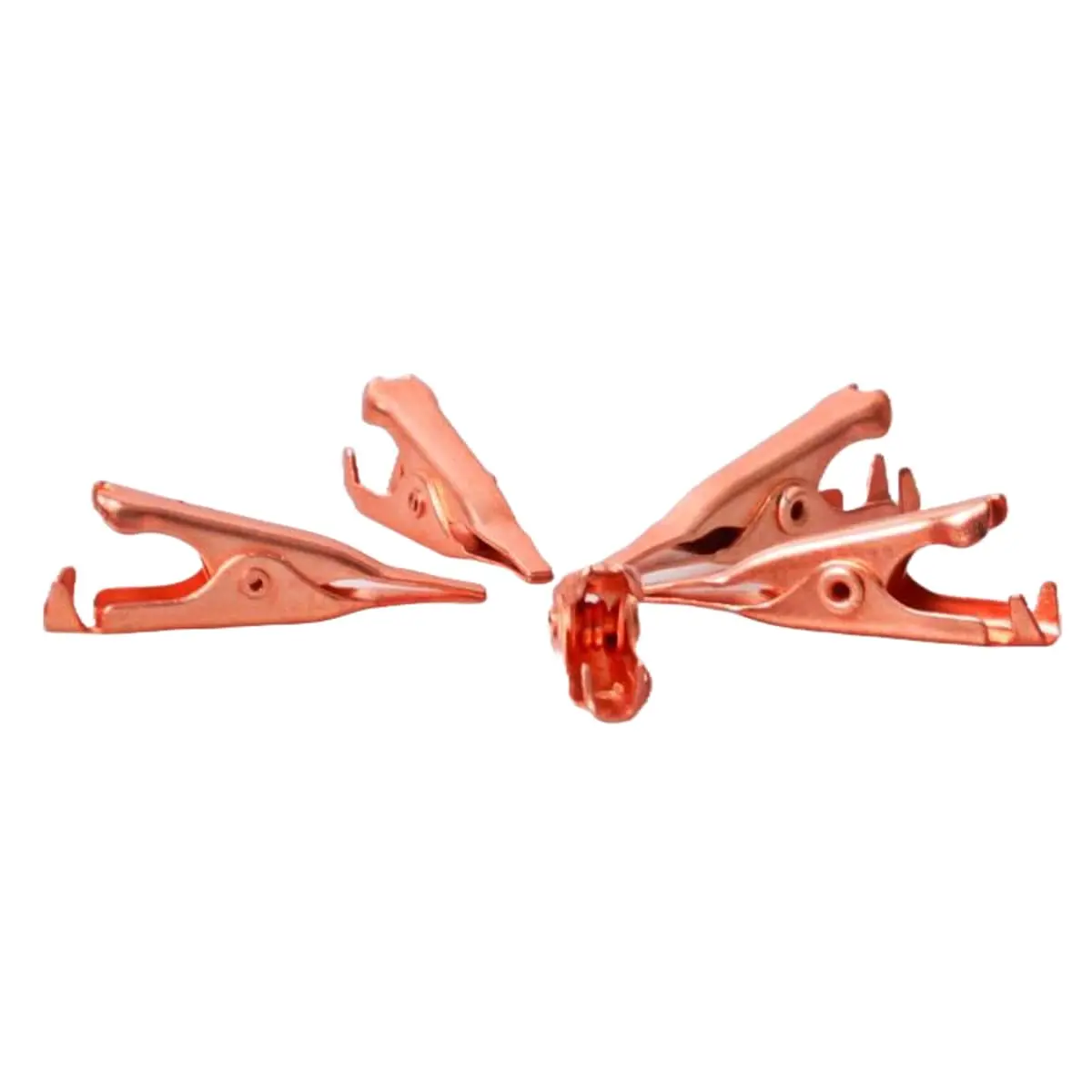 KUJOBUY Micro Alligator Copper Clips Pack of 50 | Precision Electrical Prototyping Tool - view 10