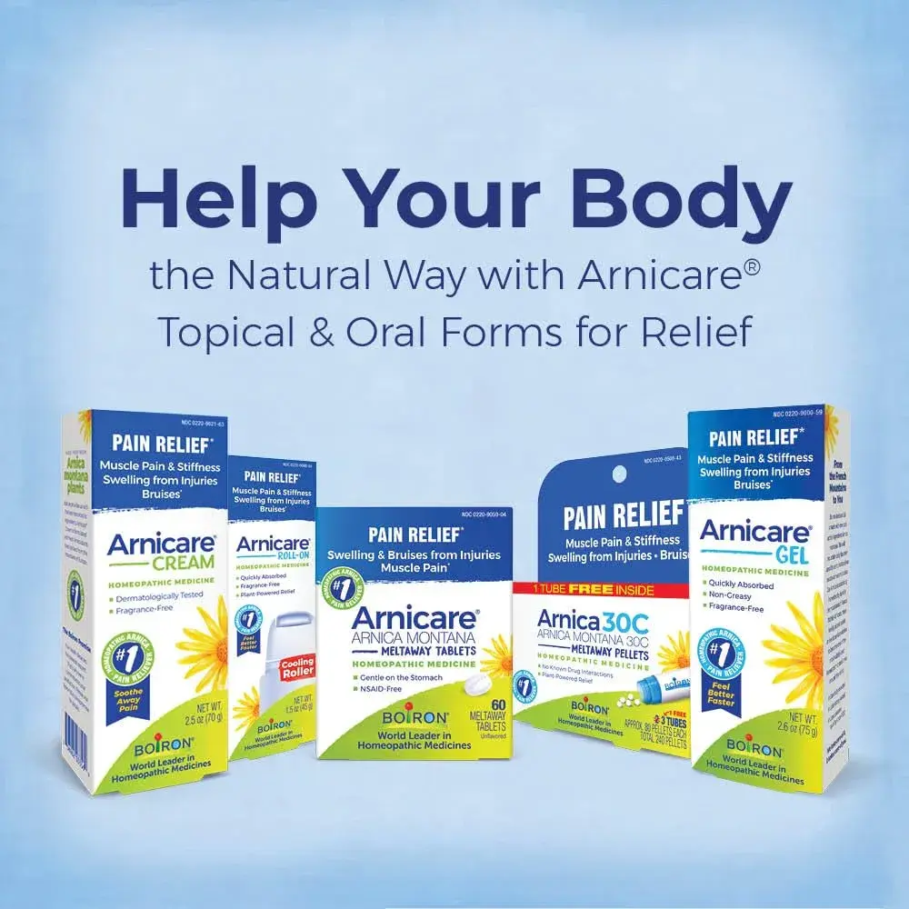 Boiron Arnicare Gel 4.2 oz | Homeopathic Muscle & Joint Pain Relief - view 8
