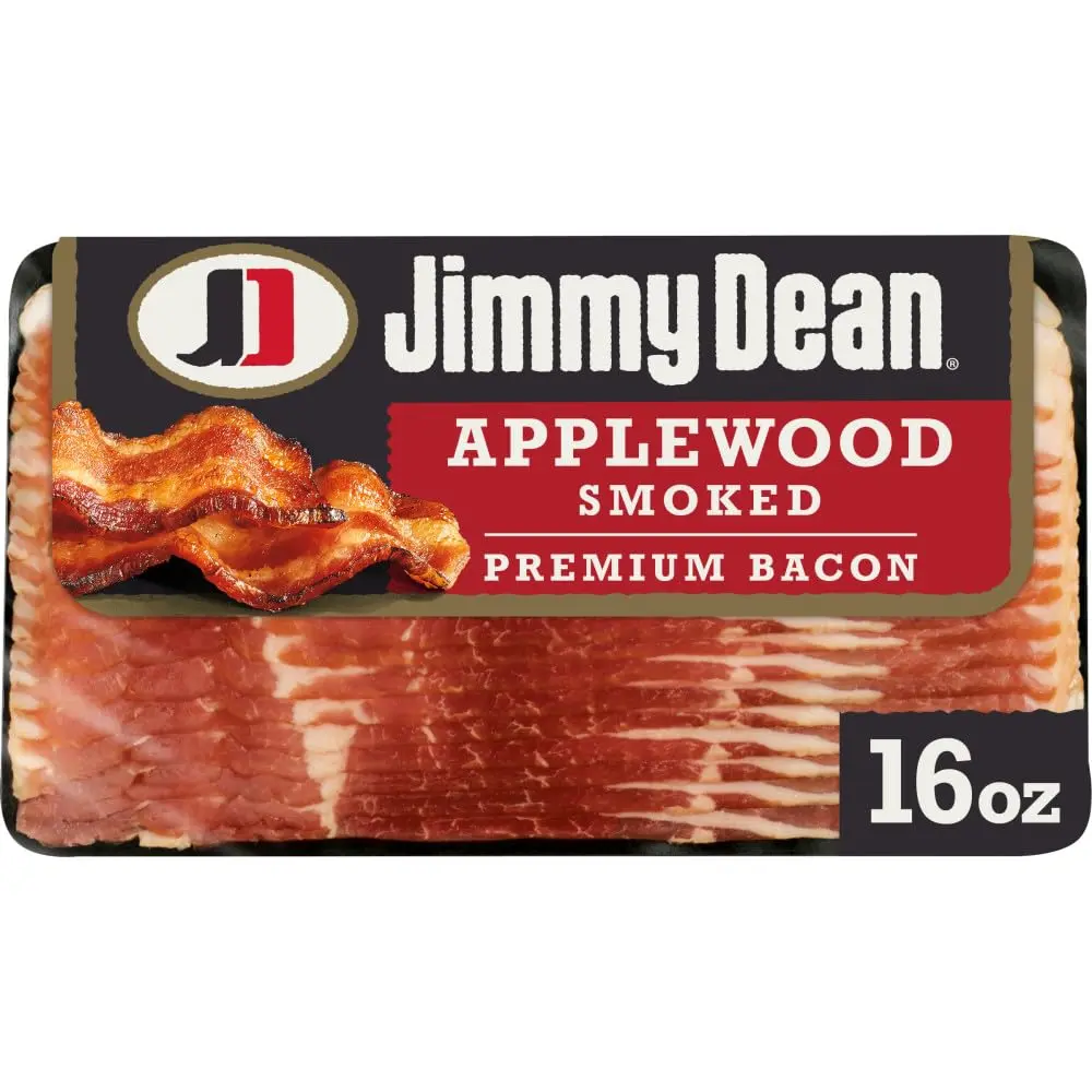 Jimmy Dean Premium Bacon Applewood Smoked | Crispy, High-Quality Breakfast Bacon - main product image