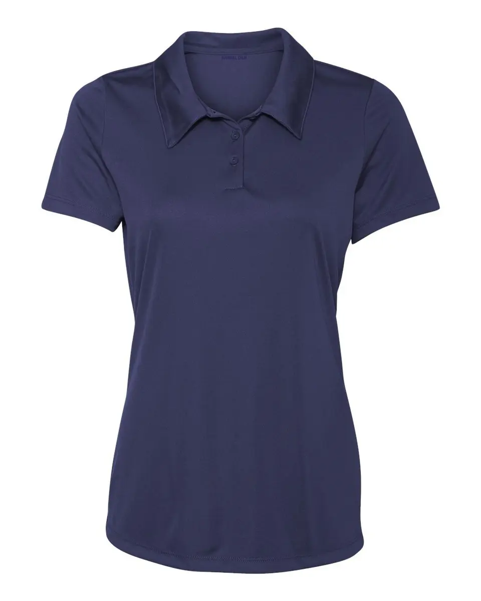 Opna Women's Dry-Fit Golf Polo Shirts 3-Button in Navy | Moisture Wicking & Breathable (70-120 chars) - main product image