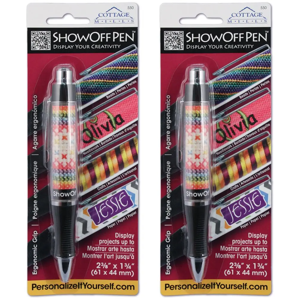 Cottage Mills ShowOff Pen – Displays Beads, Needlework, Paper Projects & More! – 2 Pack - view 2