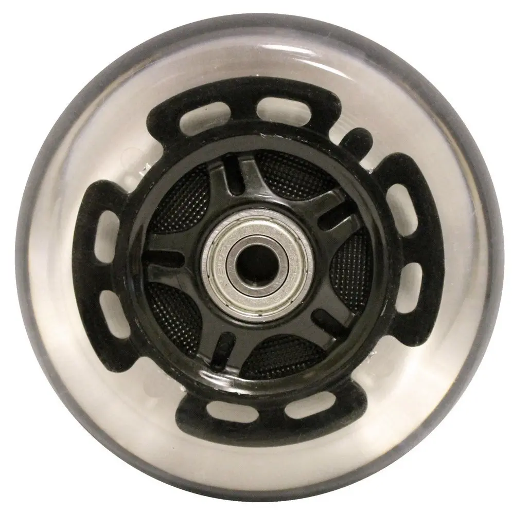 TGM Skateboards Light Up Scooter Wheels with ABEC 9 Bearings 100mm | Bright, Smooth & Fast - view 3