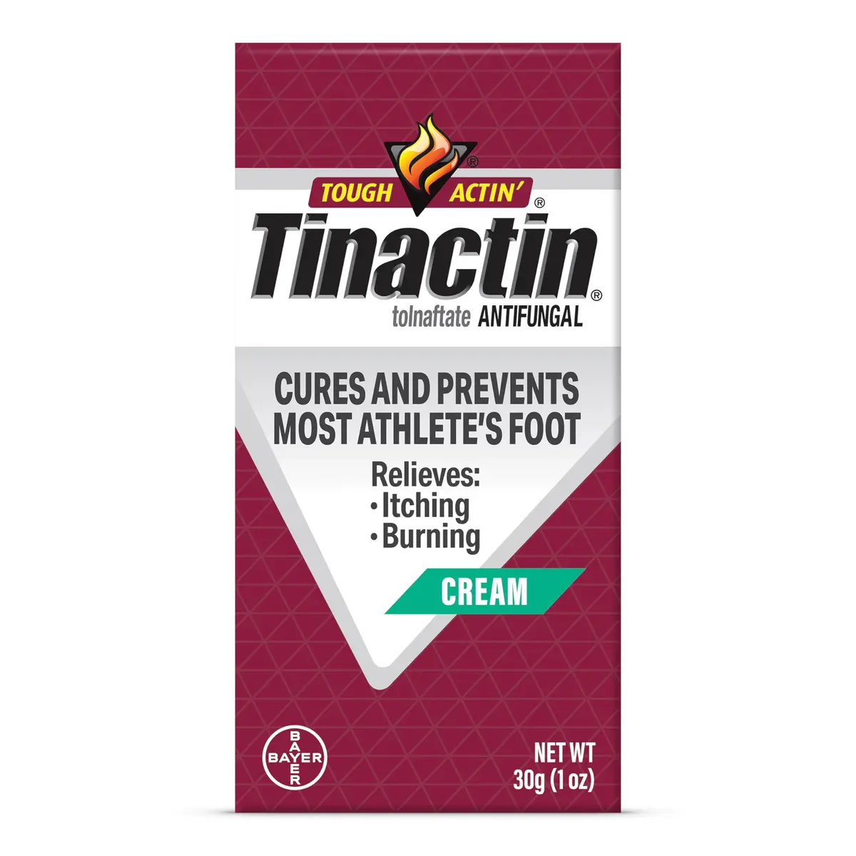 Tinactin Antifungal Cream 1oz | Athlete’s Foot & Ringworm Relief, Clinically Proven - main product image