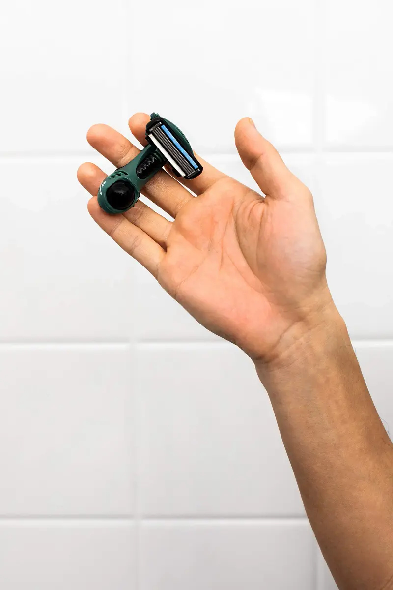 HeadBlade Moto LE Greene Men's Head and Skull Shaving Razor - Revolutionary Dual Active Suspension (1 Count) - view 9