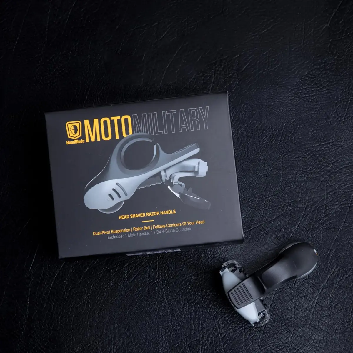 HeadBlade LE Moto Men's Head Shaving Razor - Military - Revolutionary Dual Active Suspension | 1 Count (Pack of 1) - view 5